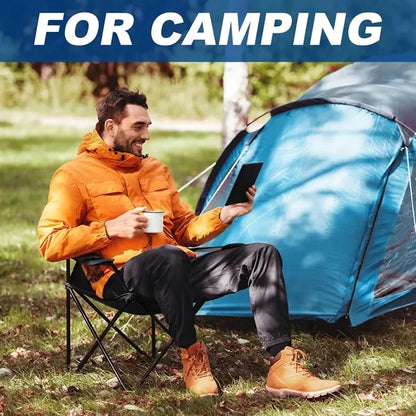 Lightweight Foldable Camping Chair with Carry Bag