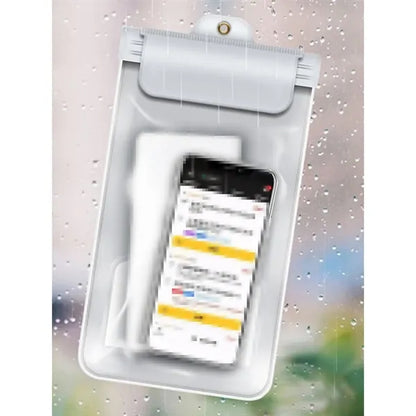Rugged Dustproof Waterproof Clear Touchscreen Phone Case