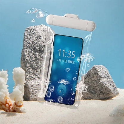 Waterproof Ultra Clear TPU Touchscreen-Friendly Phone Pouch