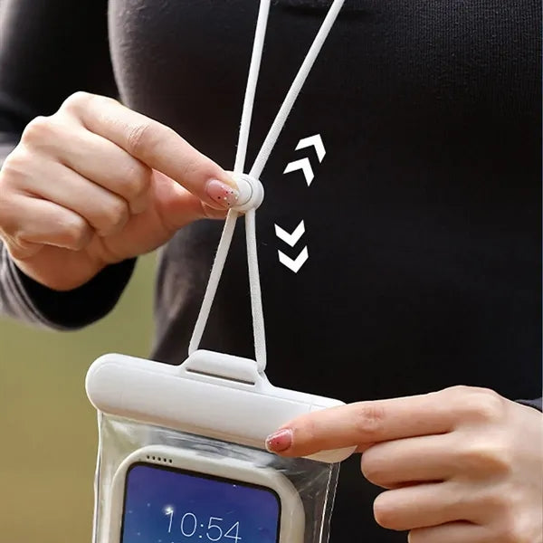 Waterproof Ultra Clear TPU Touchscreen-Friendly Phone Pouch