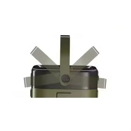Collapsible Waterproof Solar Camping Lantern with Flashlight