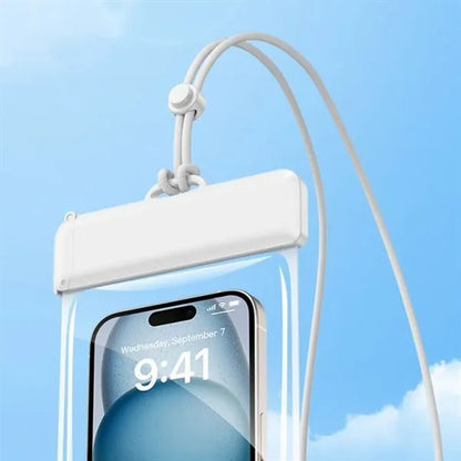Waterproof Universal Clear Phone Pouch with Triple-Lock Seal