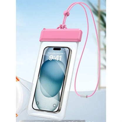 Waterproof Universal Clear Phone Pouch with Triple-Lock Seal