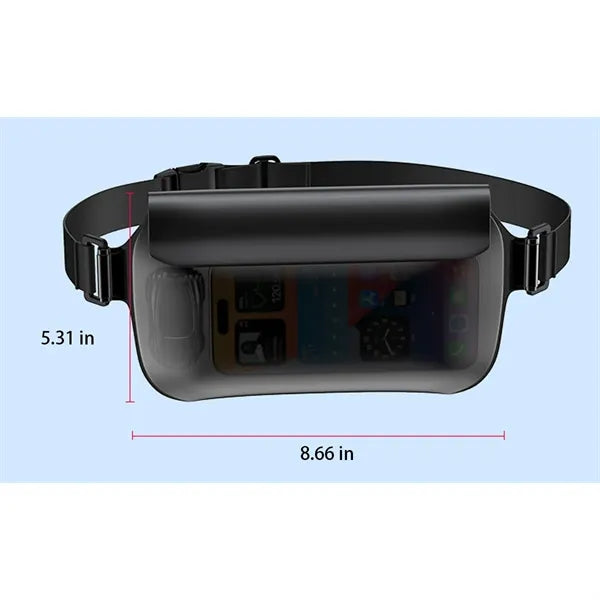 Transparent Waterproof Dry Phone Bag with Adjustable Strap