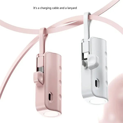 10000mAh Mini Portable 2-In-1 Phone Power Bank