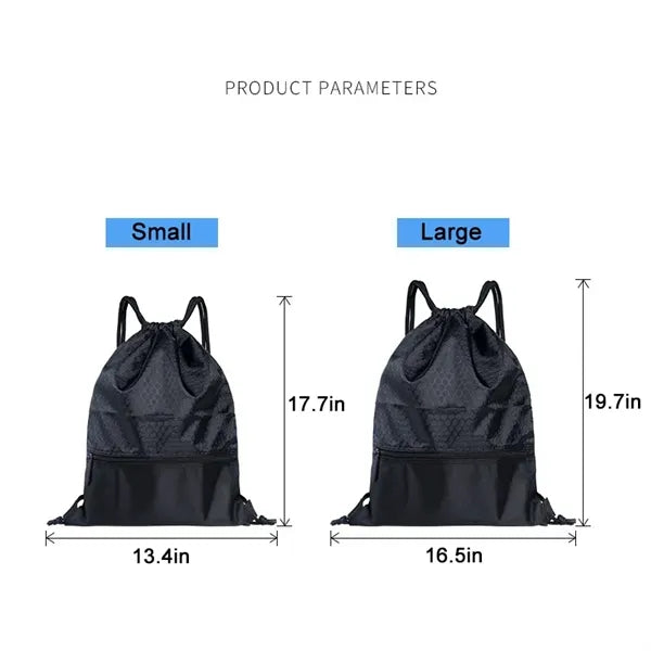 Waterproof Drawstring Backpack for Sports