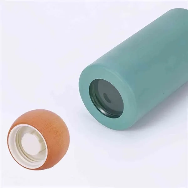 17OZ Glass Cup With Bamboo Lid And Straw
