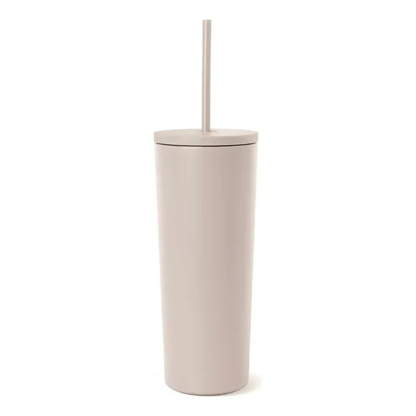Tumbler with Lid and Straw