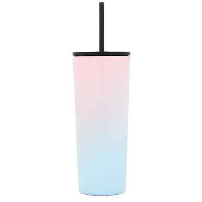 Tumbler with Lid and Straw