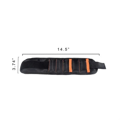 Strong Magnetic Wristband with 2 Pockets