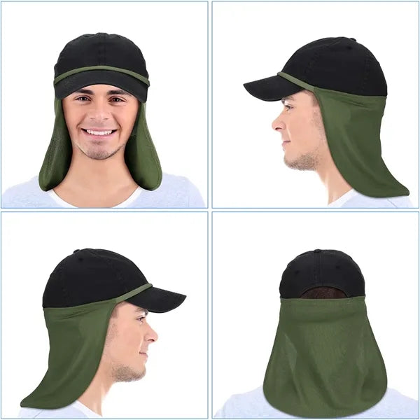 Breathable Wide Elastic Band UV Protection Neck Gaiter Hat