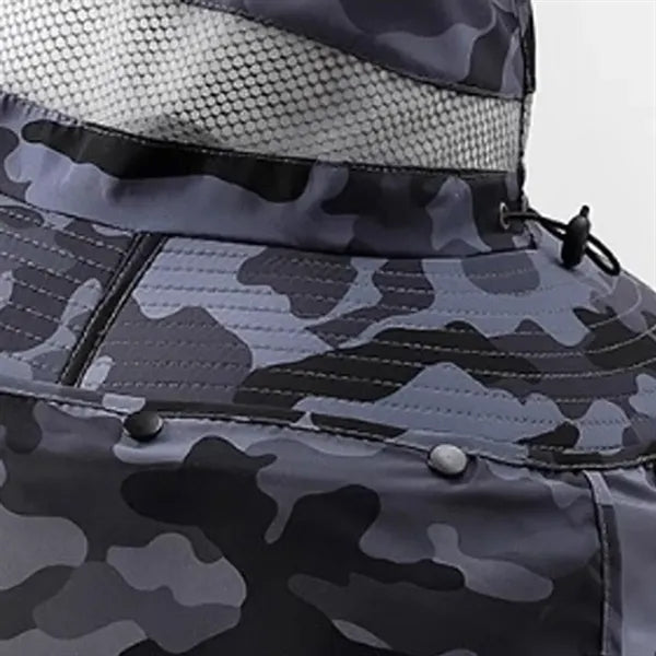 Lightweight Quick-dry Sun Hat with Detachable Neck Flap