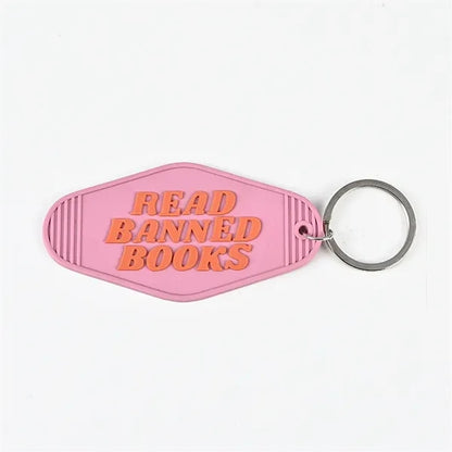 Plastic Hotel Keychain