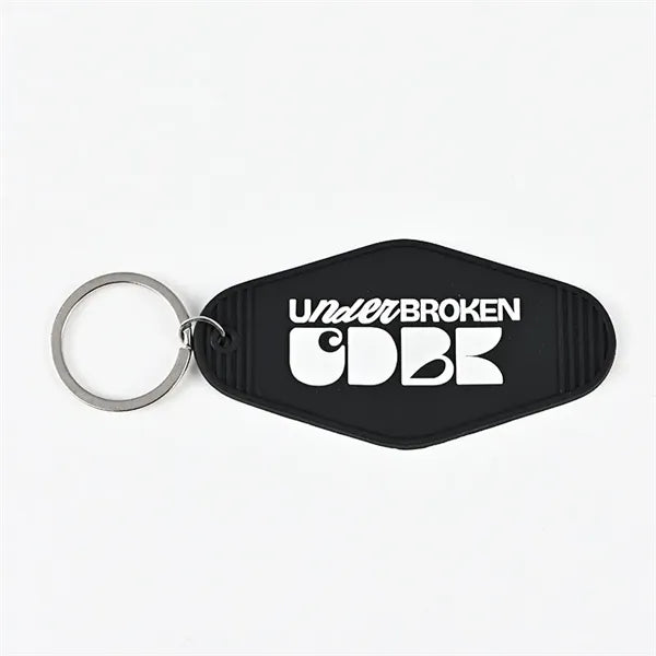 Plastic Hotel Keychain