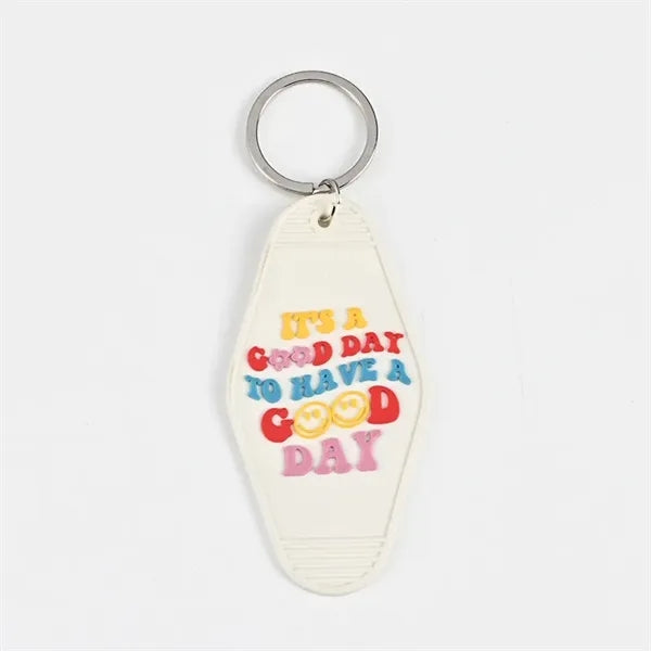 Plastic Hotel Keychain