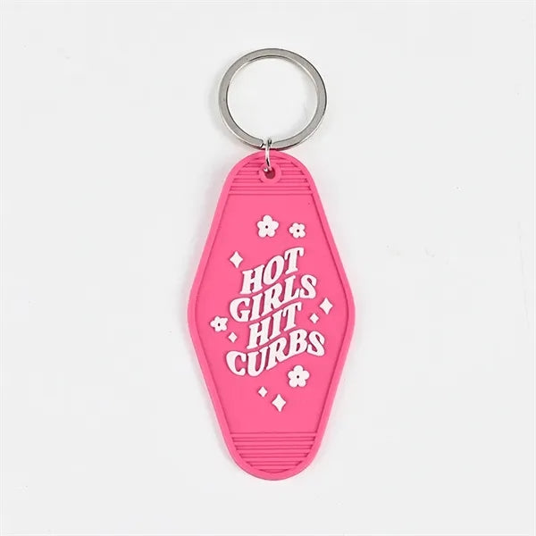 Plastic Hotel Keychain