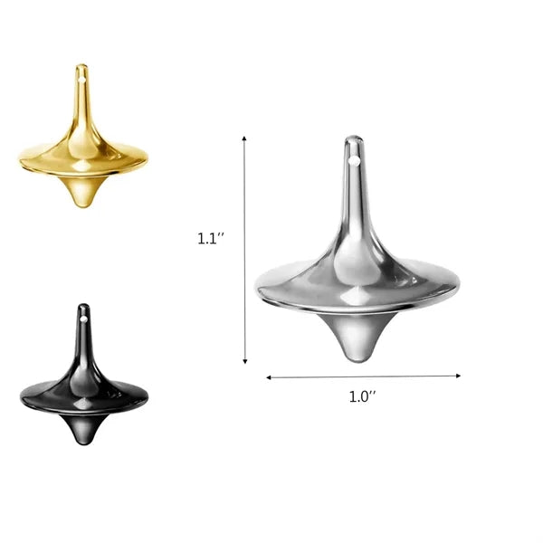 Spinning Top with Lanyard Hole