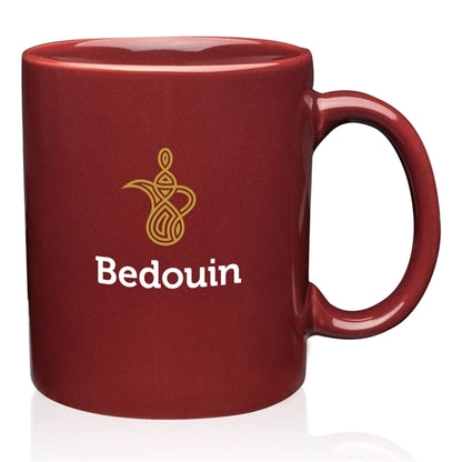 11 oz. C Handle Ceramic Mug