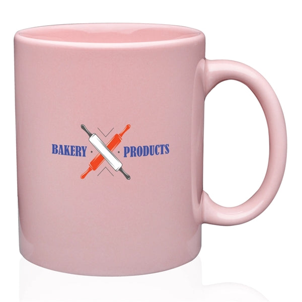 11 oz. C Handle Ceramic Mug