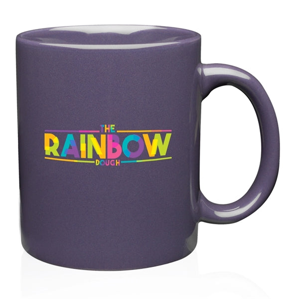 11 oz. C Handle Ceramic Mug