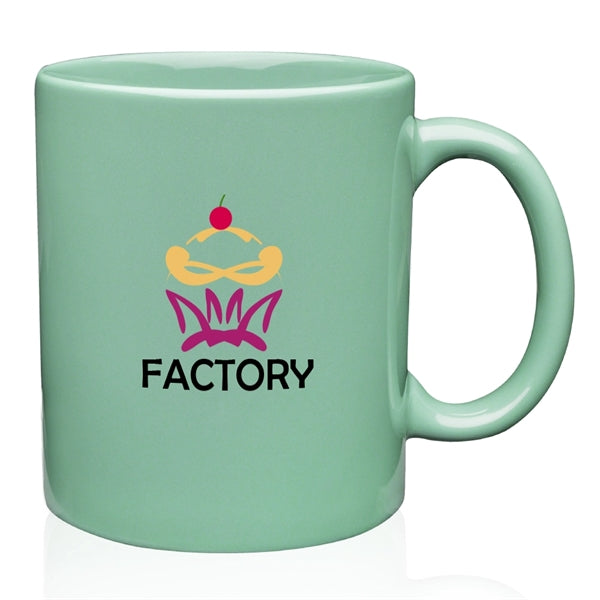 11 oz. C Handle Ceramic Mug