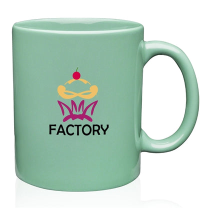 11 oz. C Handle Ceramic Mug