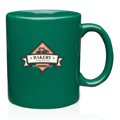 11 oz. C Handle Ceramic Mug