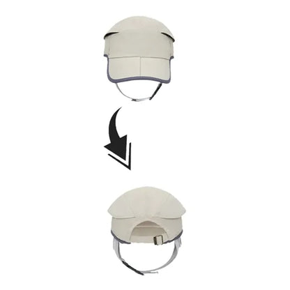 Durable Waterproof Breathable Baseball Cap with Chin Strap