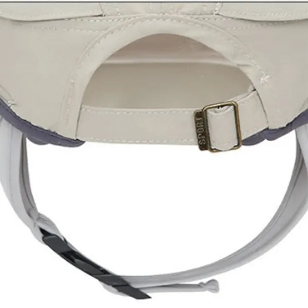 Durable Waterproof Breathable Baseball Cap with Chin Strap