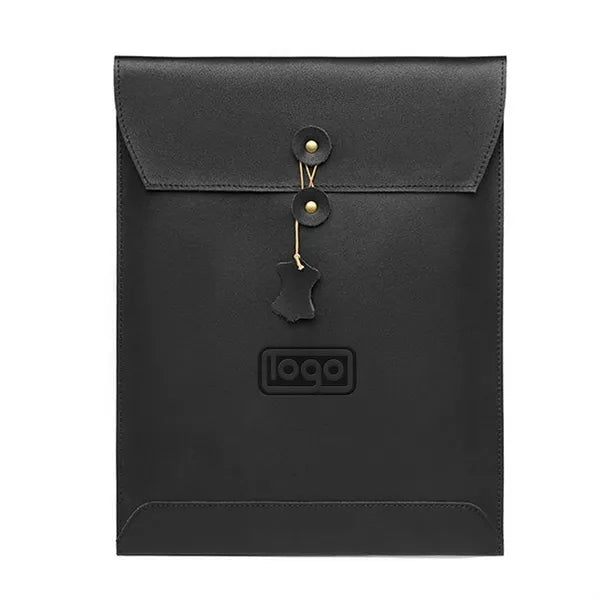 13'' PU Leather String Tie Closure A4 File Folder