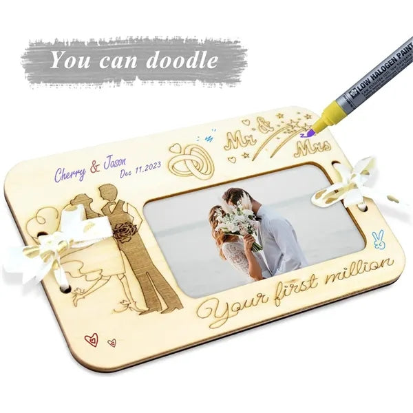 Wooden Wallet Cash Gift - Birthday & Wedding Present