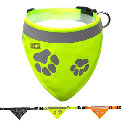 Comfortable & Durable Reflective Pet Bandana