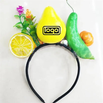 Fun Fruit Carnival Headbands for Kids Adults