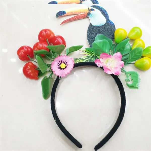 Fun Fruit Carnival Headbands for Kids Adults
