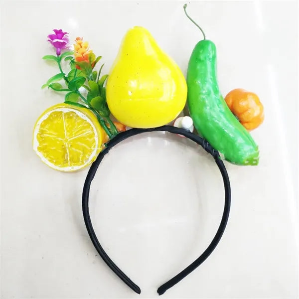 Fun Fruit Carnival Headbands for Kids Adults