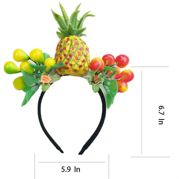 Fun Fruit Carnival Headbands for Kids Adults
