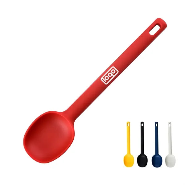 Kitchen Silicone Mixing Spoon - Heat-Resistant & BPA-Free
