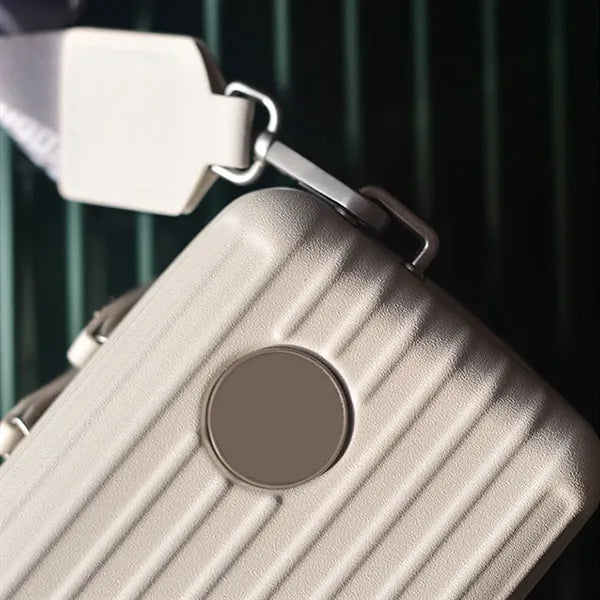Lightweight Crossbody Square Clutch with Detachable Strap