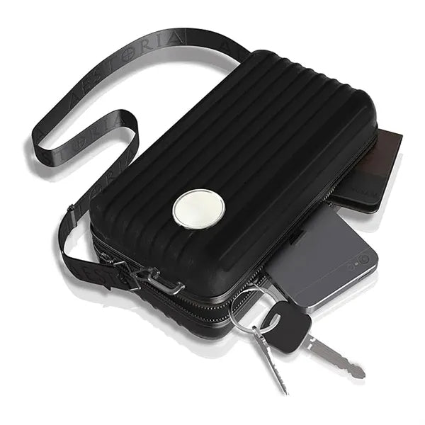 Lightweight Crossbody Square Clutch with Detachable Strap
