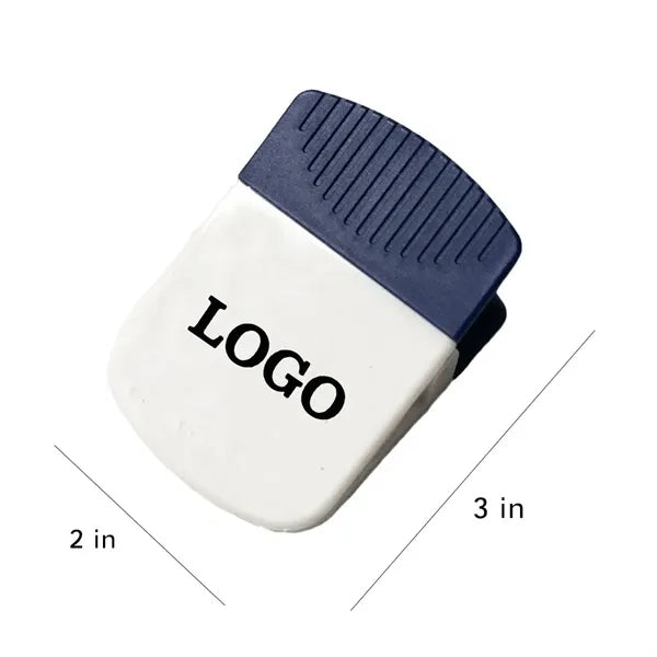 Promotional Wide Magnetic Rectangle Clip