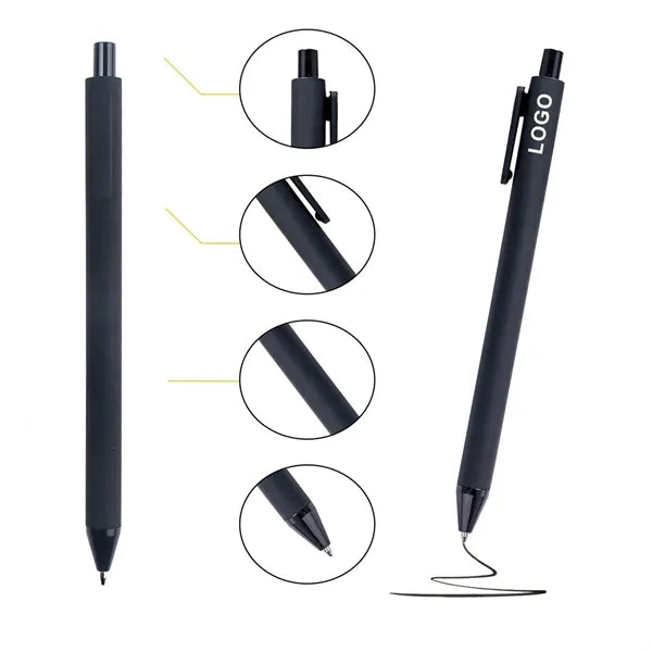 Soft Touch clip Pen Ballpoint Pen