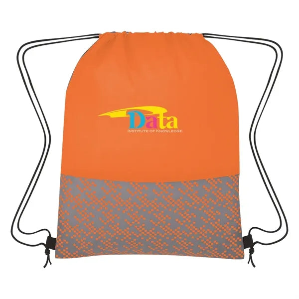 Bitmap Drawstring Backpack