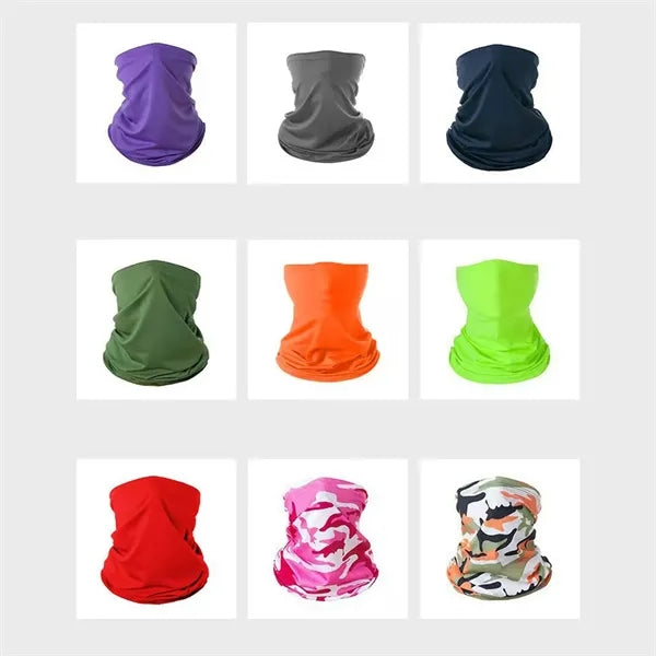 UV Protection Neck Gaiter With Customizable Logo And Colors