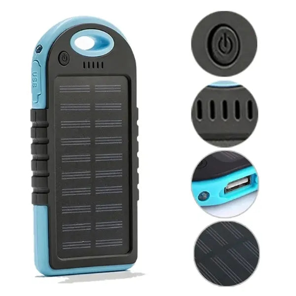 Durable Solar Power Bank for Outdoor Charging