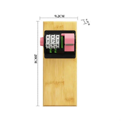 Magnetic Bottle Opener with Counter & Fridge Mount