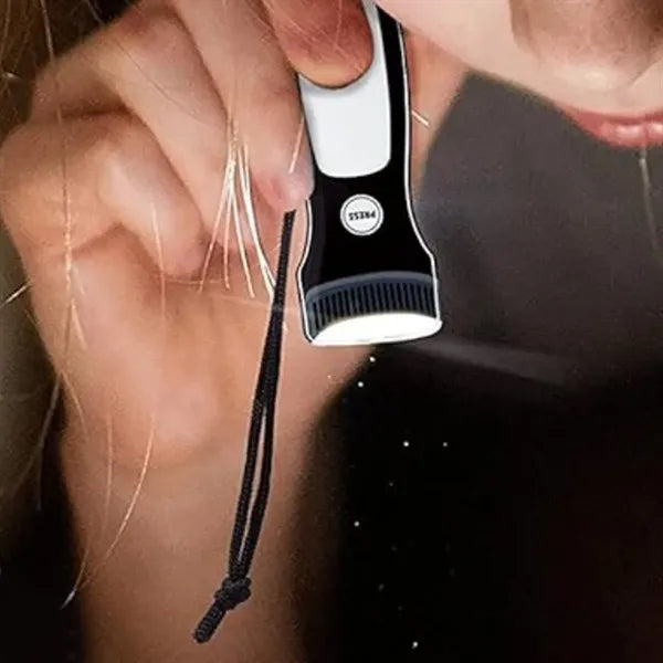 Flat Magnetic PVC LED Flashlight with Lanyard