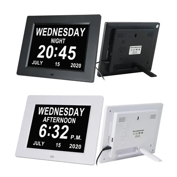 Digital Medication Reminder Clock with Large Display