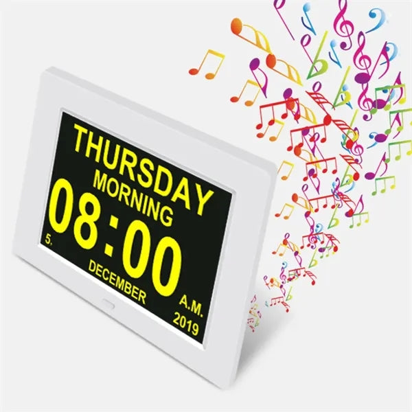 Digital Medication Reminder Clock with Large Display