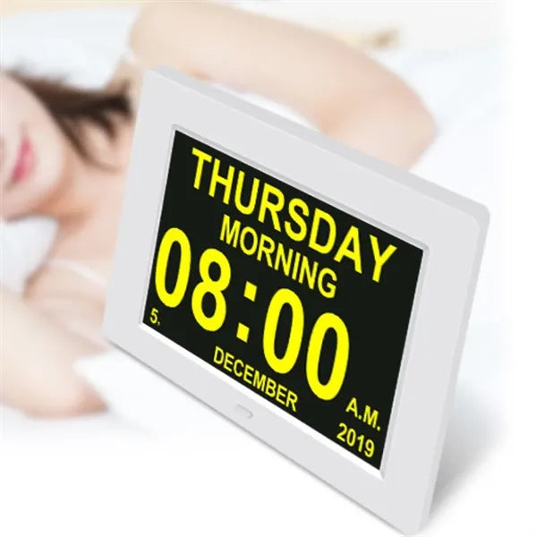 Digital Medication Reminder Clock with Large Display