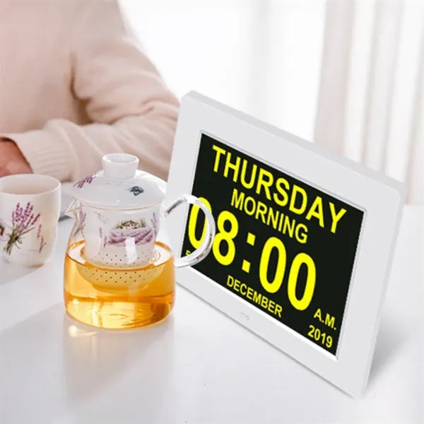 Digital Medication Reminder Clock with Large Display